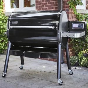 weber smokefire ex6 wood fired pellet grill&nbsp;–&nbsp;black