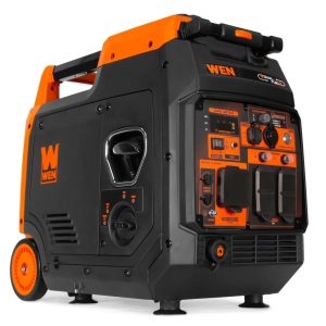 wen df480ix quiet and lightweight 4800 watt dual fuel rv ready electric starts.