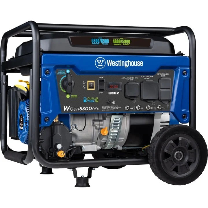westinghouse wgen5300dfv dual fuel portable generators. westinghouse wgen5300dfv dual fuel portable generators.
