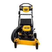 dewalt 28 in. 224cc 3 in 1 self propelled gas push lawn mowers.