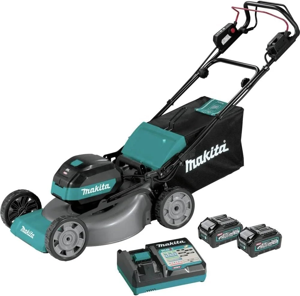 makita 40v max xgt brushless 21″ self‐propelled commercials lawn mowers kit gml01pl makita 40v max xgt brushless 21″ self‐propelled commercials lawn mowers kit gml01pl