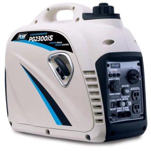 pulsar 2,300 watt/1,800 watt gasoline powered recoil start inverter generator