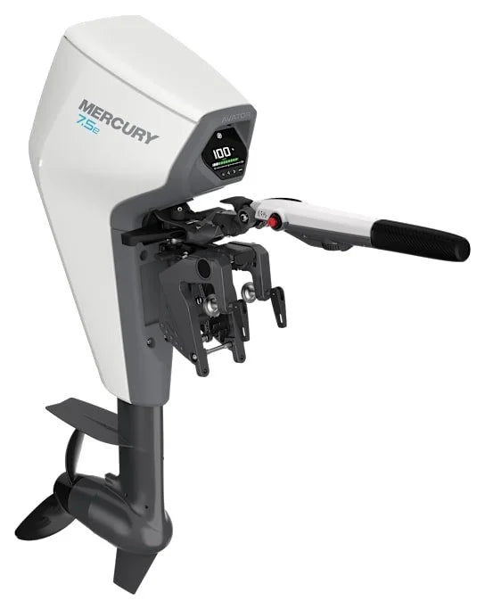 mercury avator 7.5e 20″ shaft electric outboard motor mercury avator 7.5e 20″ shaft electric outboard motor