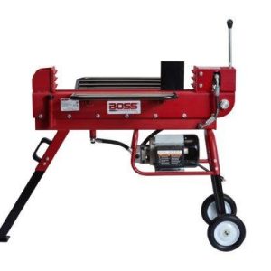 10 ton boss industrial dual action electric log splitter (ed10t20)