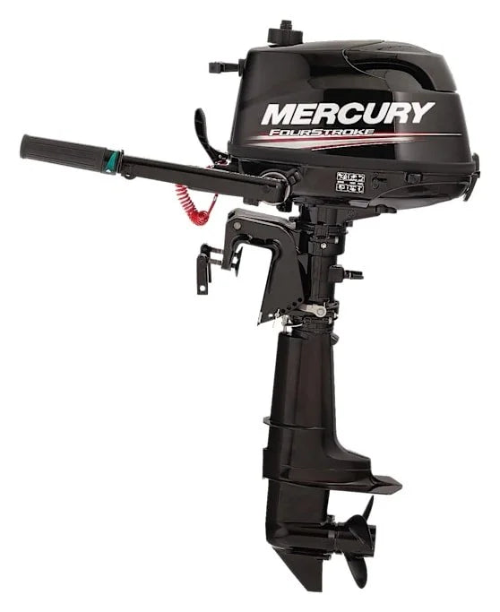 mercury 5hp tiller fourstroke outboard motor – 15″ shaft, manual tilt/trim, manual start mercury 5hp tiller fourstroke outboard motor – 15″ shaft, manual tilt/trim, manual start