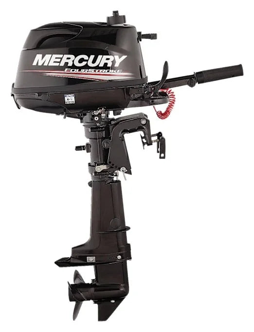 mercury 5hp tiller fourstroke outboard motor – 15″ shaft, manual tilt/trim, manual start mercury 5hp tiller fourstroke outboard motor – 15″ shaft, manual tilt/trim, manual start