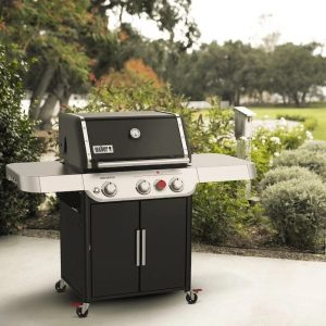 weber genesis e 325s propane gas grill&nbsp;black