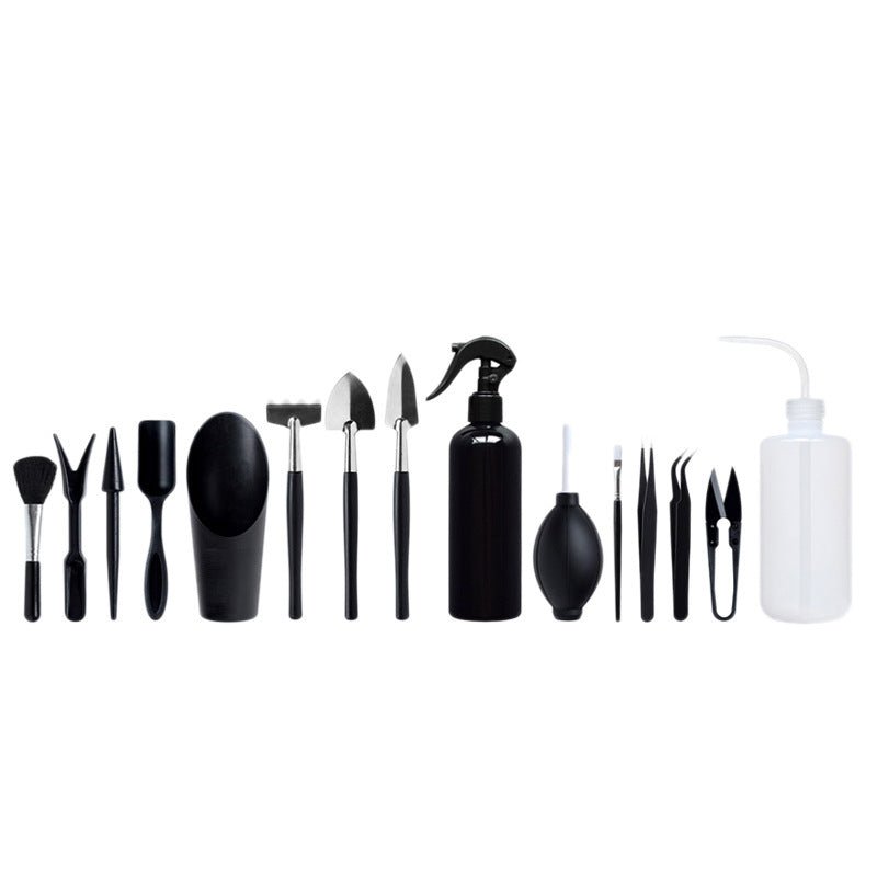 mini garden tools set for succulents & bonsai 16 piece kit mini garden tools set for succulents & bonsai 16 piece kit