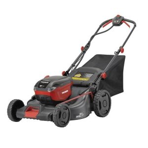 prorun 60v 21 in. steel deck cordless push lawn mower with 2.5 ah battery and charger