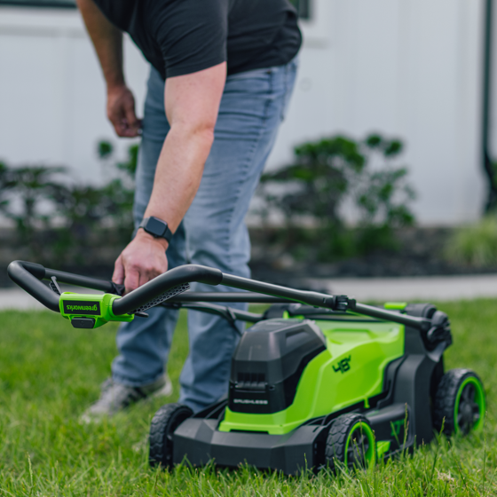 powerall 48v (24v x 2) lawn mower 41cm – 2x 4ah battery powerall 48v (24v x 2) lawn mower 41cm – 2x 4ah battery