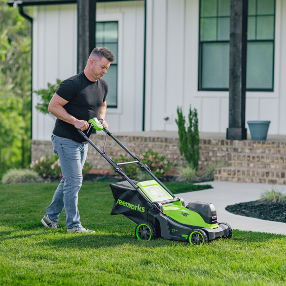 powerall 48v (24v x 2) lawn mower 41cm – 2x 4ah battery powerall 48v (24v x 2) lawn mower 41cm – 2x 4ah battery