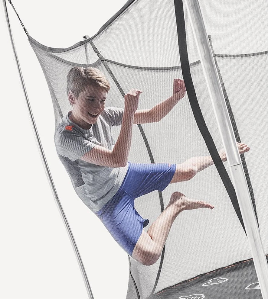 vuly safe outdoor trampoline round springless trampolines with safety enclosure net vuly safe outdoor trampoline round springless trampolines with safety enclosure net