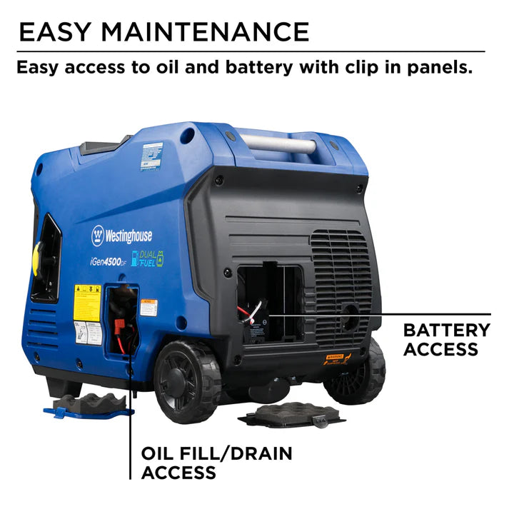 westinghouse igen4500df 3700w dual fuel portable inverter generators. westinghouse igen4500df 3700w dual fuel portable inverter generators.