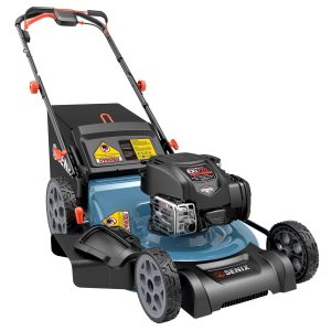 senix lssg h2 22 inch self propelled gas lawn mower with 163 cc 4 cycle engine