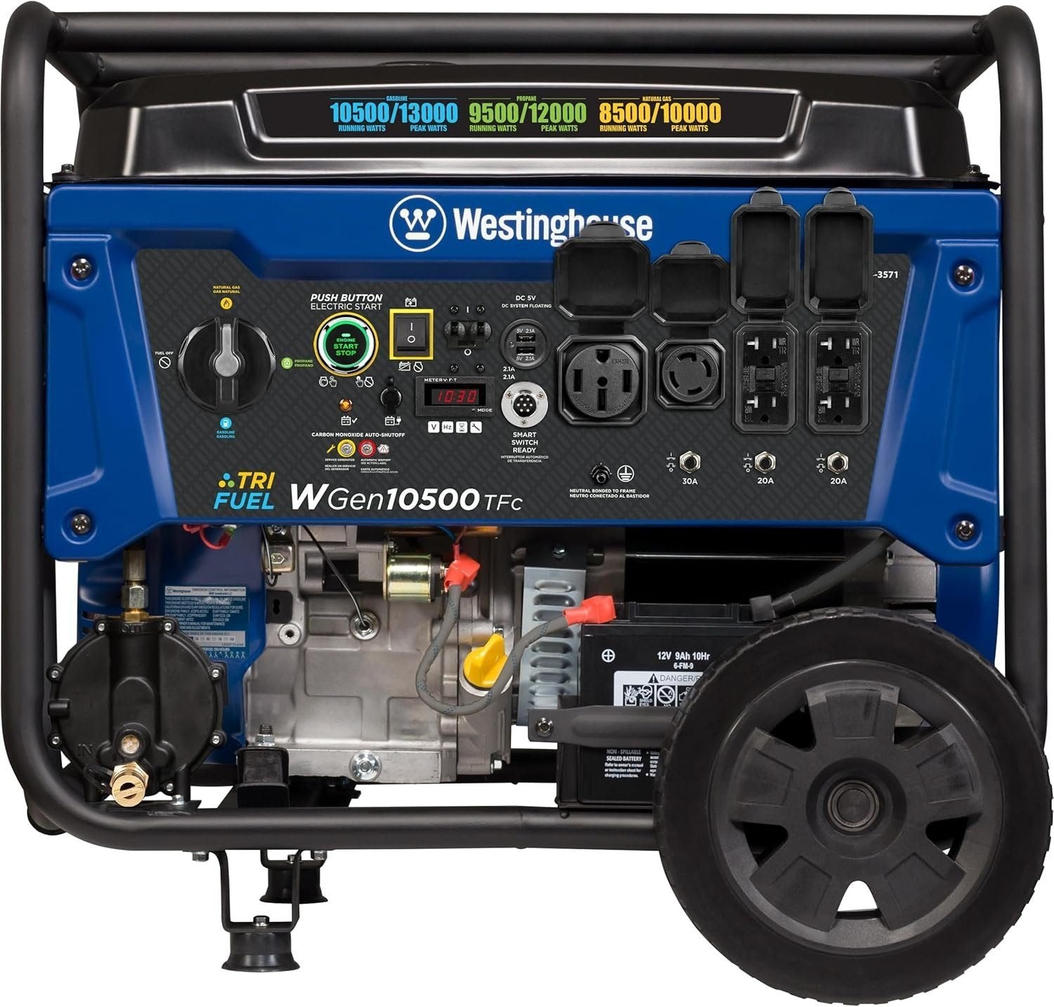 westinghouse 13,500 peak watt dual fuel portable generator westinghouse 13,500 peak watt dual fuel portable generator