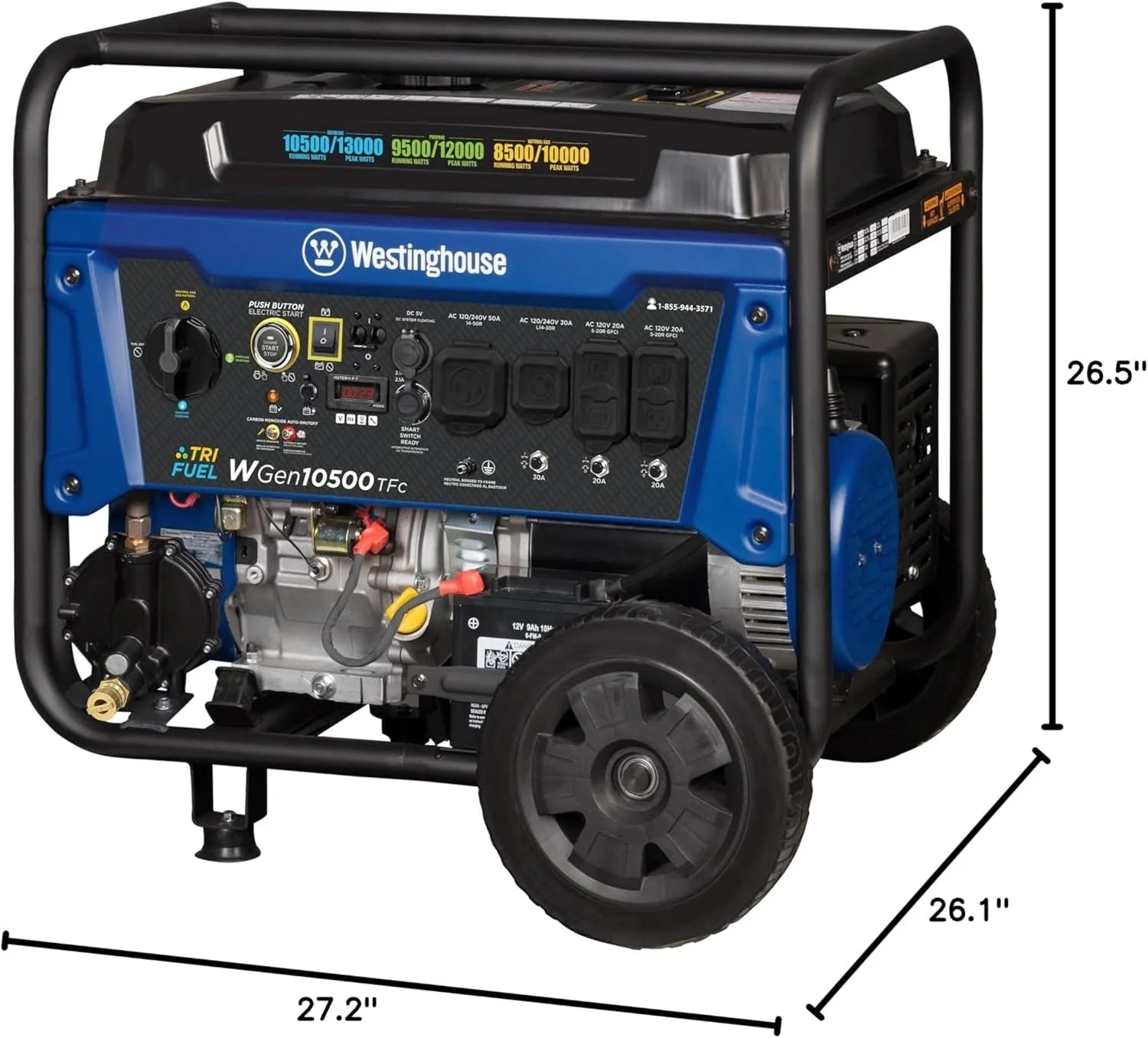 westinghouse 13,500 peak watt dual fuel portable generators. westinghouse 13,500 peak watt dual fuel portable generators.
