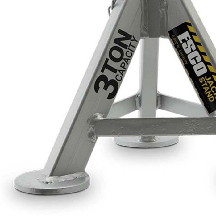 esco 3 ton performance axle top post jack stands esco 3 ton performance axle top post jack stands