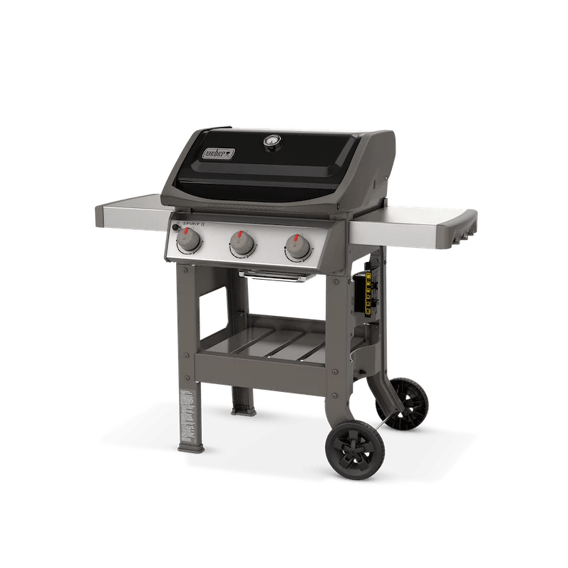 weber spirit ii 2 burner propane gas grill in black weber spirit ii 2 burner propane gas grill in black
