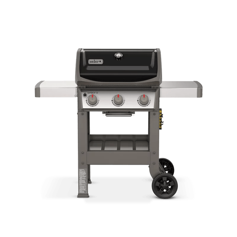 weber spirit ii 2 burner propane gas grill in black weber spirit ii 2 burner propane gas grill in black