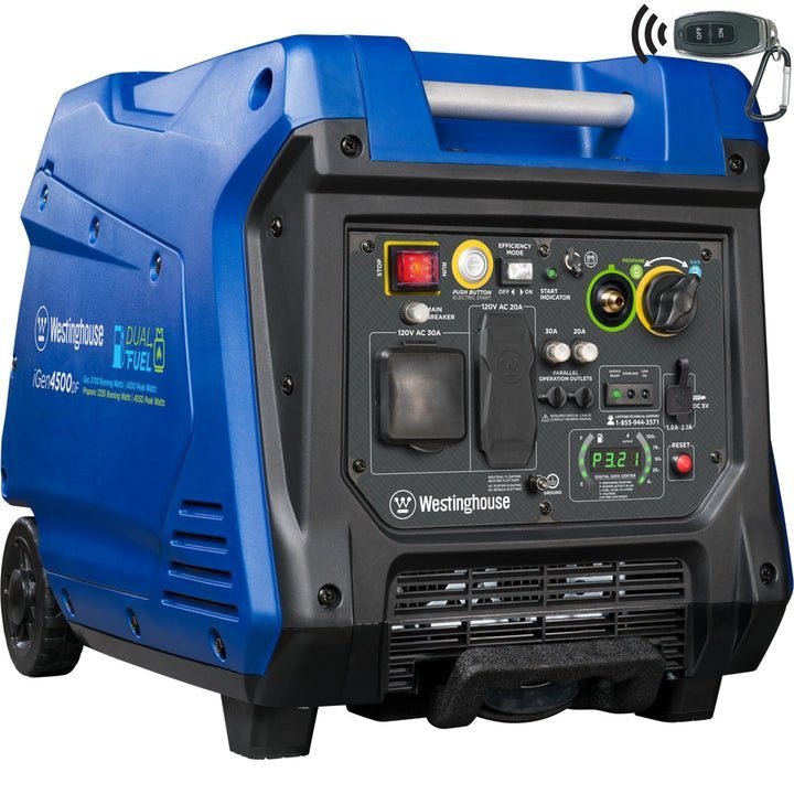 westinghouse igen4500 3700w/4500w gas inverter generator westinghouse igen4500 3700w/4500w gas inverter generator