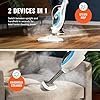 pursteam 10 in 1 steam mop, floor steamer with detachable handheld steam cleaner for tile, hardwood floors pursteam 10 in 1 steam mop, floor steamer with detachable handheld steam cleaner for tile, hardwood floors