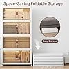 uamfuri stackable storage bins with lids, 720qt closet organizers and storage with doors and wheels, extra large storage cabinet, collapsible plastic drawers for bedroom dorm office garage uamfuri stackable storage bins with lids, 720qt closet organizers and storage with doors and wheels, extra large storage cabinet, collapsible plastic drawers for bedroom dorm office garage