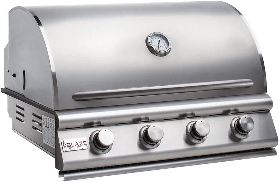blaze 32 in. 4 burner prelude lbm gas grill blaze 32 in. 4 burner prelude lbm gas grill
