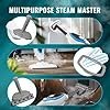 pursteam 10 in 1 steam mop, floor steamer with detachable handheld steam cleaner for tile, hardwood floors pursteam 10 in 1 steam mop, floor steamer with detachable handheld steam cleaner for tile, hardwood floors