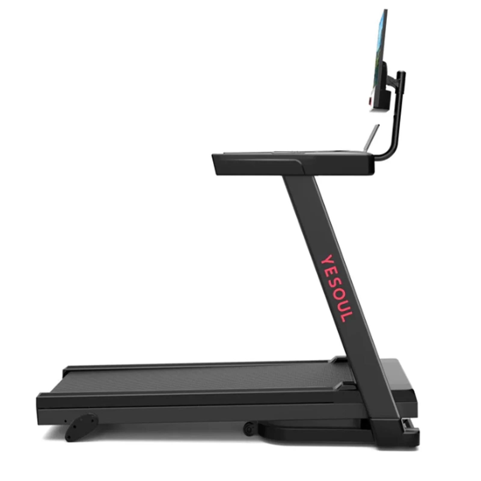 yesoul t1m plus smart folding treadmill with 21.5 inch touchscreen, brushless quiet motor, 3 level incline, 9 mph, app sync & space saving design for yesoul t1m plus smart folding treadmill with 21.5 inch touchscreen, brushless quiet motor, 3 level incline, 9 mph, app sync & space saving design for