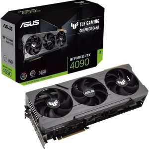 asus tuf geforce rtx 4090 oc edition gaming graphics card (pcie 4.0, 24gb gddr6x, hdmi 2.1a, displayport 1.4a)