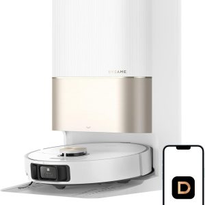 dreame x40 ultra robot vacuum with 12,000pa suction, liftable mop, self cleaning & auto empty