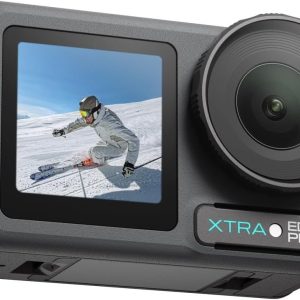 action camera 4k waterproof to 52 ft with hyper stabilization & 3‑hour battery