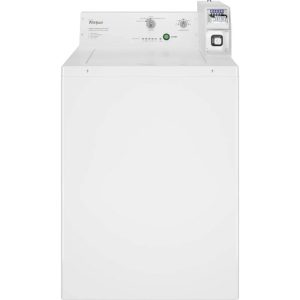 whirlpool – 3.3 cu. ft. high efficiency top load washer with deep water wash system – white
