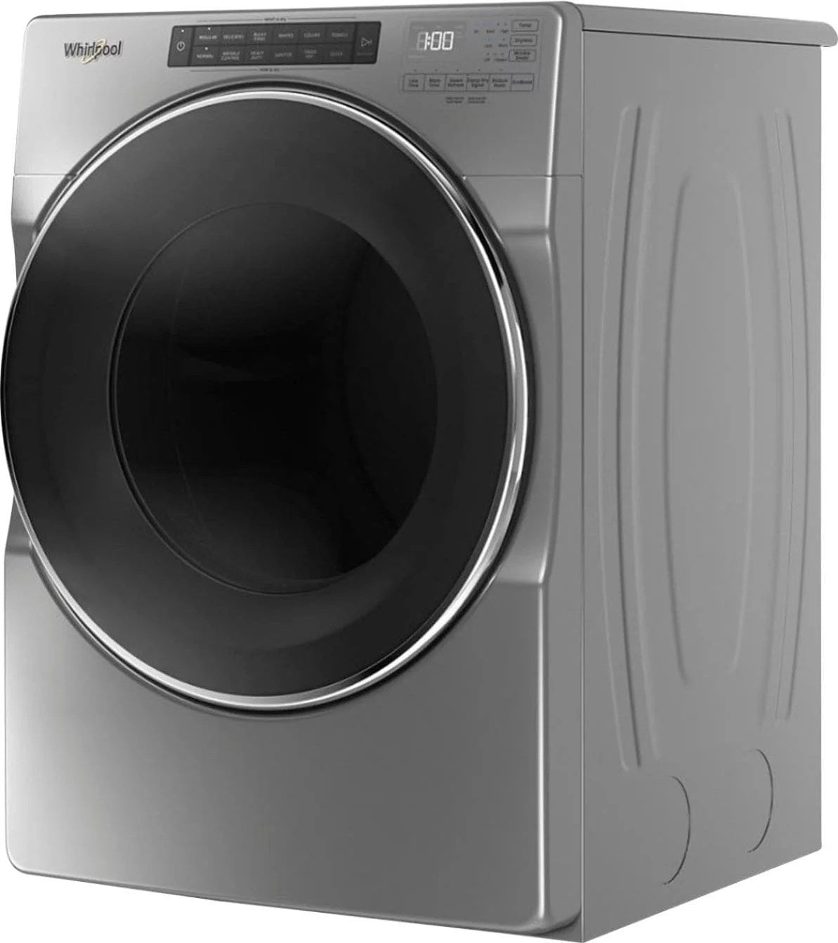 whirlpool – 4.5 cu. ft. high efficiency stackable front load washer with steam and load & go xl dispenser – chrome shadow whirlpool – 4.5 cu. ft. high efficiency stackable front load washer with steam and load & go xl dispenser – chrome shadow