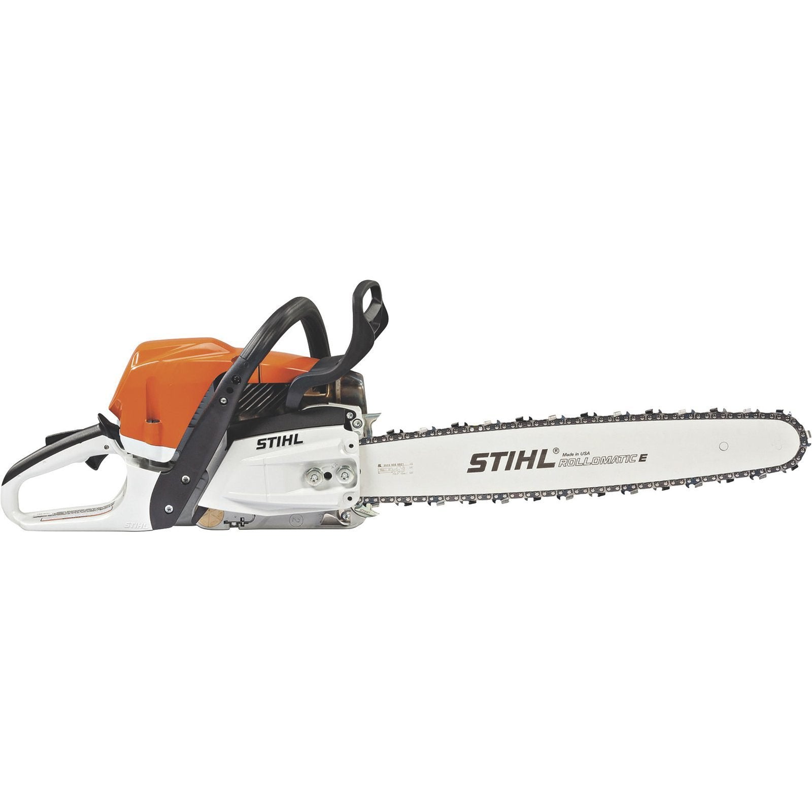 stihl gas powered chainsaw, 20in. bar, 59cc, 3/8in. chain pitch stihl gas powered chainsaw, 20in. bar, 59cc, 3/8in. chain pitch