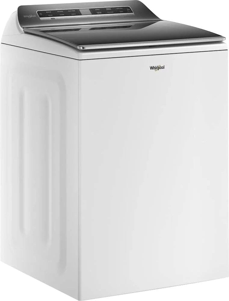 whirlpool – 5.3 cu. ft. smart top load washer with load & go dispenser – white whirlpool – 5.3 cu. ft. smart top load washer with load & go dispenser – white