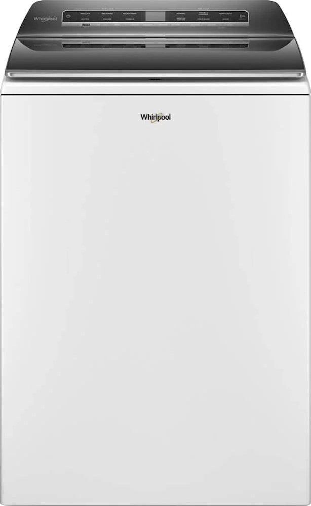 whirlpool – 5.3 cu. ft. smart top load washer with load & go dispenser – white whirlpool – 5.3 cu. ft. smart top load washer with load & go dispenser – white