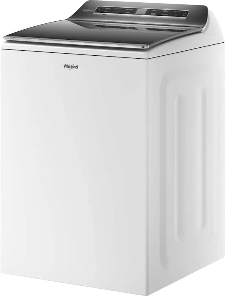whirlpool – 5.3 cu. ft. smart top load washer with load & go dispenser – white whirlpool – 5.3 cu. ft. smart top load washer with load & go dispenser – white