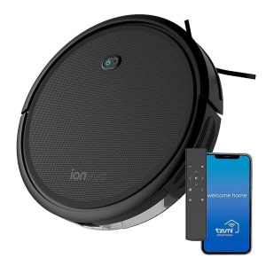tzumi – ionvac smart clean 2000 robovac – black