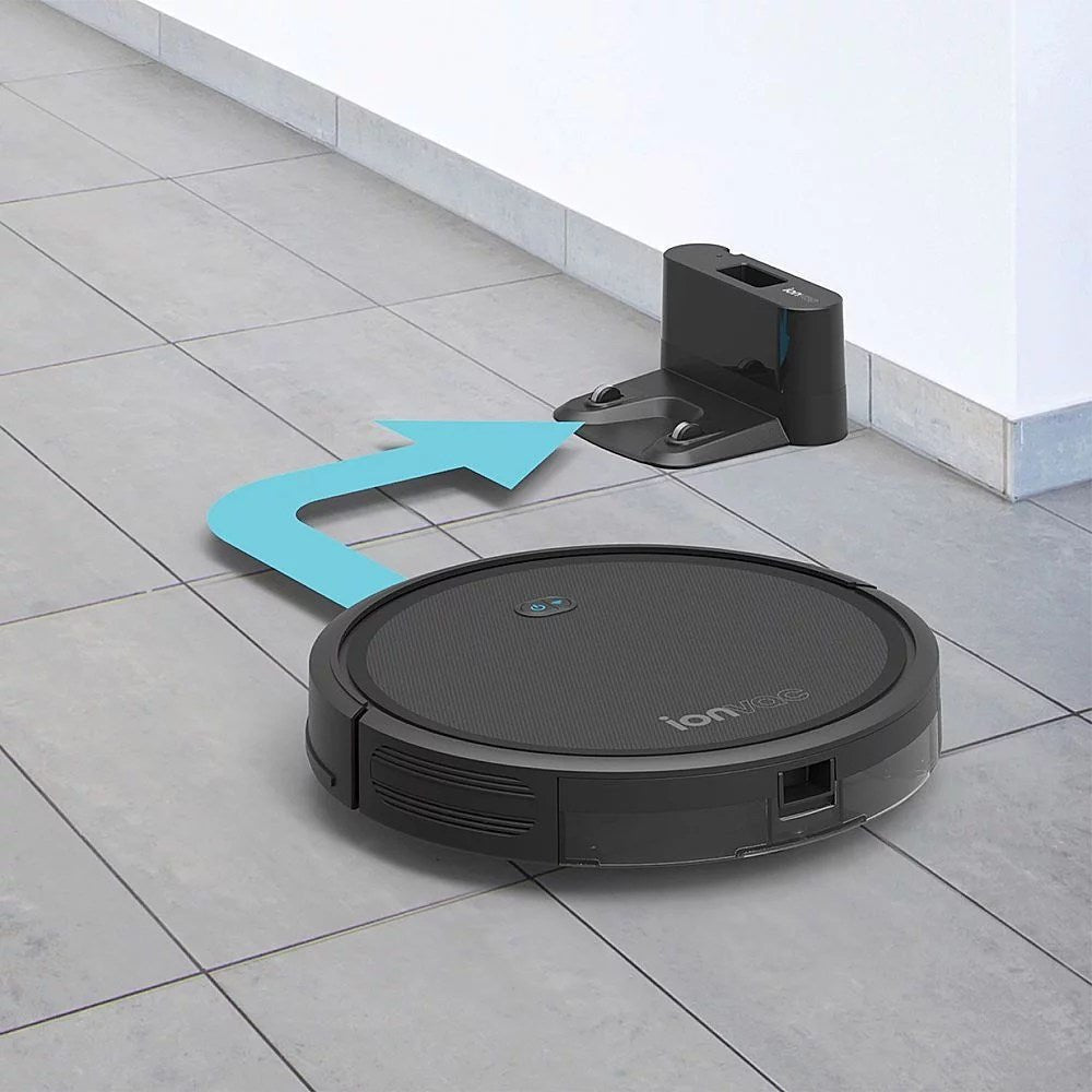 tzumi – ionvac smart clean 2000 robovac – black tzumi – ionvac smart clean 2000 robovac – black