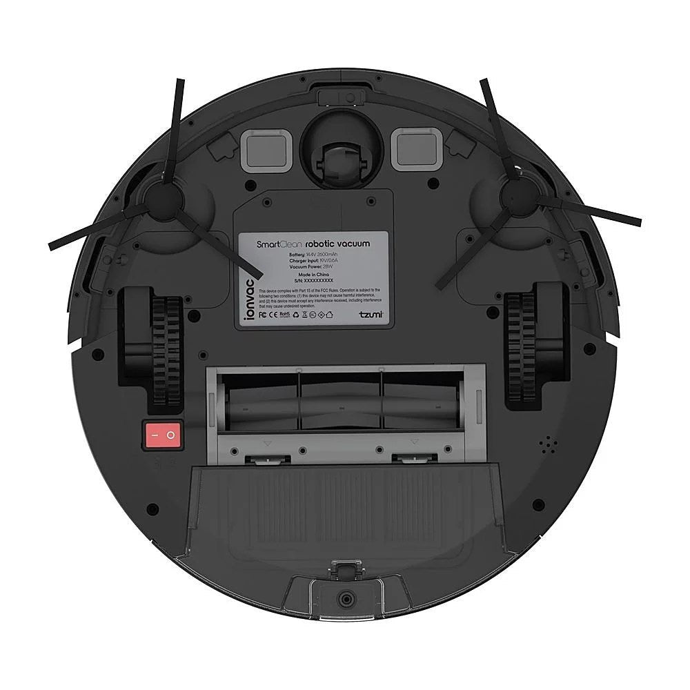 tzumi – ionvac smart clean 2000 robovac – black tzumi – ionvac smart clean 2000 robovac – black