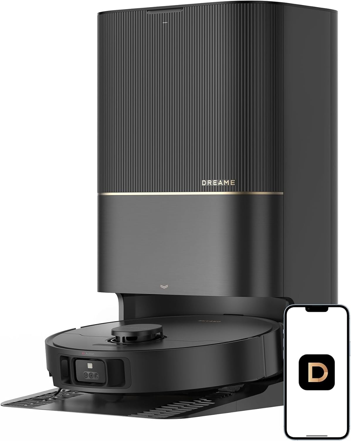 dreame x40 ultra robot vacuum with 12,000pa suction, liftable mop, self cleaning & auto empty dreame x40 ultra robot vacuum with 12,000pa suction, liftable mop, self cleaning & auto empty