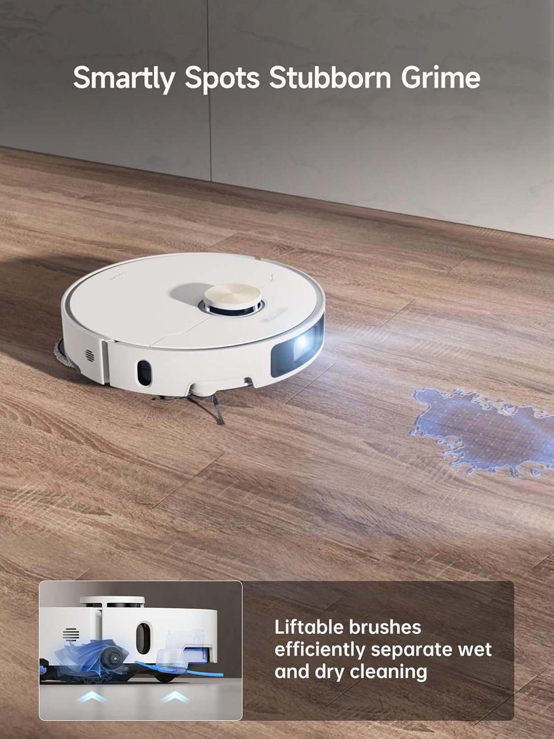 dreame x40 ultra robot vacuum with 12,000pa suction, liftable mop, self cleaning & auto empty dreame x40 ultra robot vacuum with 12,000pa suction, liftable mop, self cleaning & auto empty