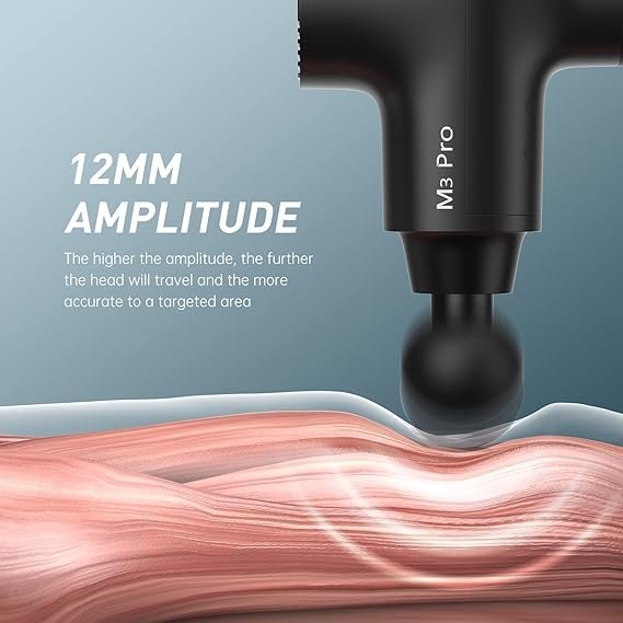 opove m3 pro 2 massage gun deep tissue percussion muscle massager for workout, handheld percussive therapy fascia gun for athletes fast recovery 4 8 hours long battery life, powerful, quiet, black opove m3 pro 2 massage gun deep tissue percussion muscle massager for workout, handheld percussive therapy fascia gun for athletes fast recovery 4 8 hours long battery life, powerful, quiet, black