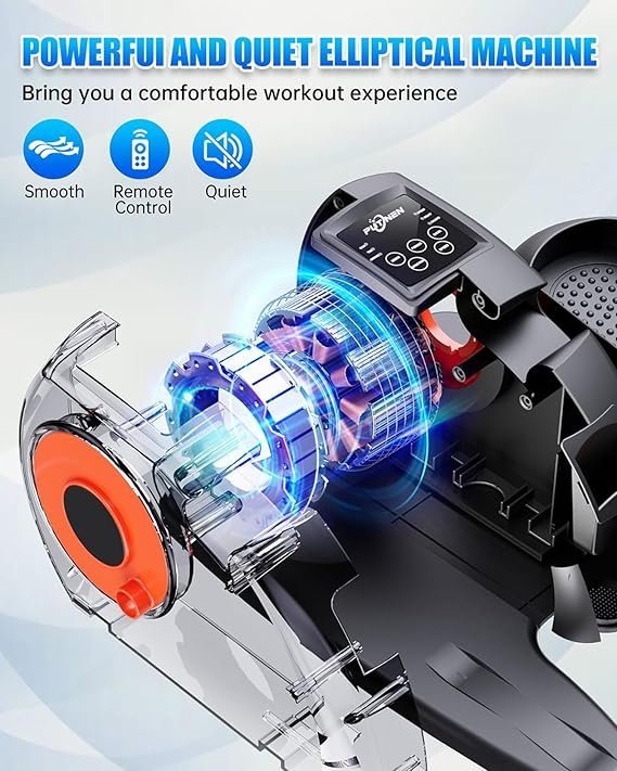 putnen under desk elliptical machine, electric elliptical leg exerciser for seniors with 12 adjustable, portable quiet elliptical exercise machine, seated pedal exerciser with remote control putnen under desk elliptical machine, electric elliptical leg exerciser for seniors with 12 adjustable, portable quiet elliptical exercise machine, seated pedal exerciser with remote control