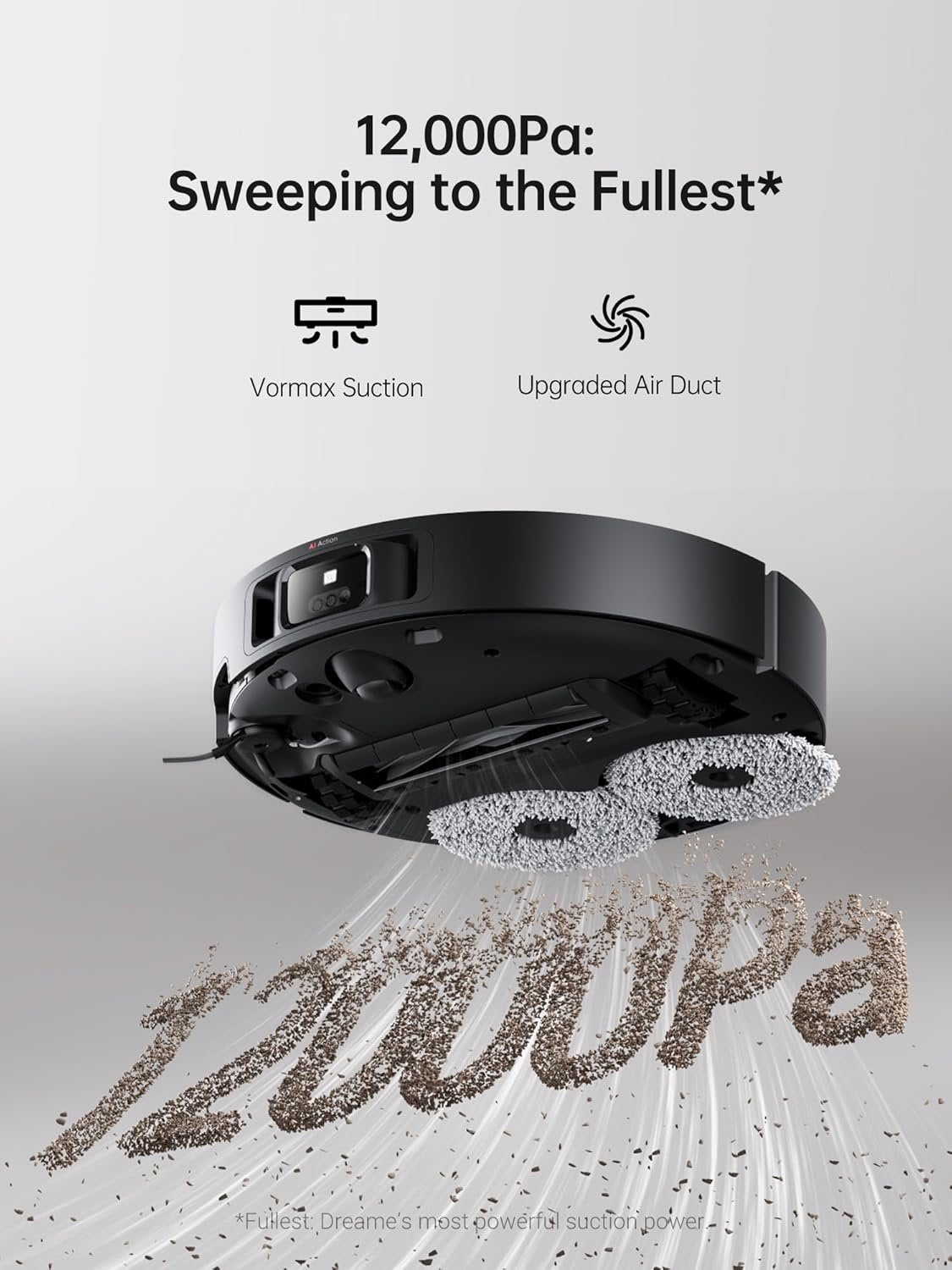 dreame x40 ultra robot vacuum with 12,000pa suction, liftable mop, self cleaning & auto empty dreame x40 ultra robot vacuum with 12,000pa suction, liftable mop, self cleaning & auto empty