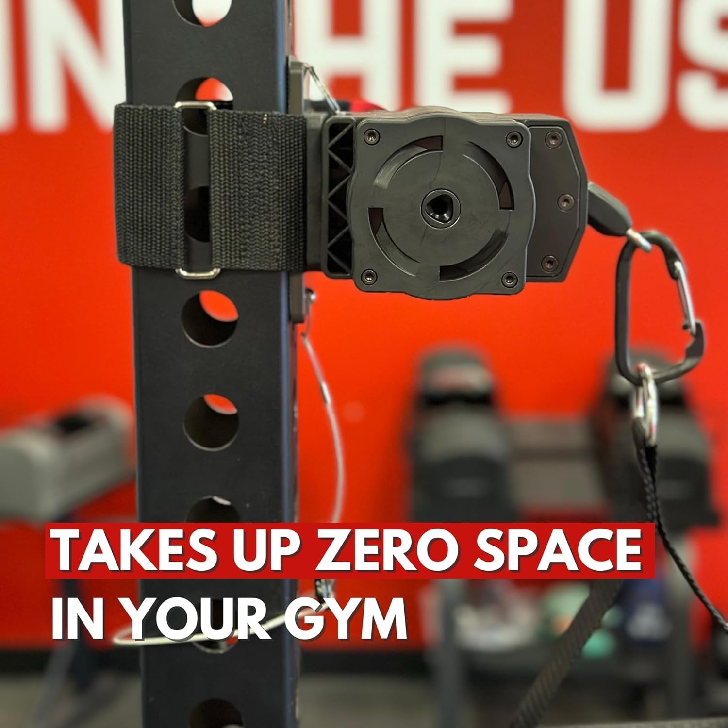 ancore pro home gym cable machine, portable full body workout, mount for squat rack or pole ancore pro home gym cable machine, portable full body workout, mount for squat rack or pole