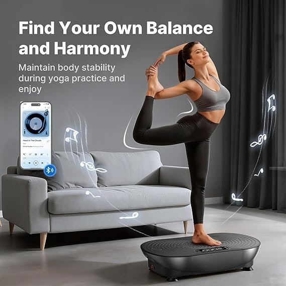 merach vibration plate exercise machine, vibrating platform for lymphatic drainage weight loss muscle activation, full body home exercise equipment with led touch screen bluetooth pull cord merach vibration plate exercise machine, vibrating platform for lymphatic drainage weight loss muscle activation, full body home exercise equipment with led touch screen bluetooth pull cord