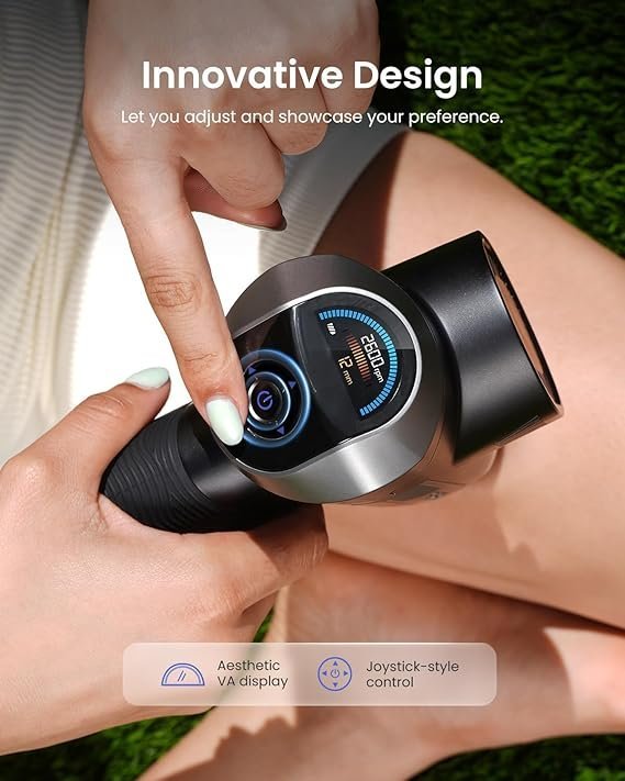 renpho ascend professional massage gun, mothers day gifts, fsa eligible hsa, adjustable 6 12mm amplitude for customized intensity, deep tissue percussion massager with 5 speeds, 5 attachments renpho ascend professional massage gun, mothers day gifts, fsa eligible hsa, adjustable 6 12mm amplitude for customized intensity, deep tissue percussion massager with 5 speeds, 5 attachments