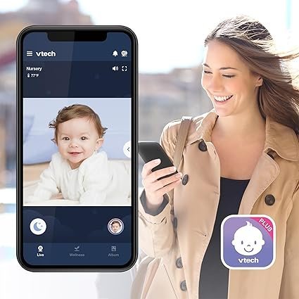 vtech vm901 smart wifi baby monitor with 1080p fhd camera and 5″ hd ips display, free app, remote pan tilt zoom, night vision, motion detection alerts vtech vm901 smart wifi baby monitor with 1080p fhd camera and 5″ hd ips display, free app, remote pan tilt zoom, night vision, motion detection alerts